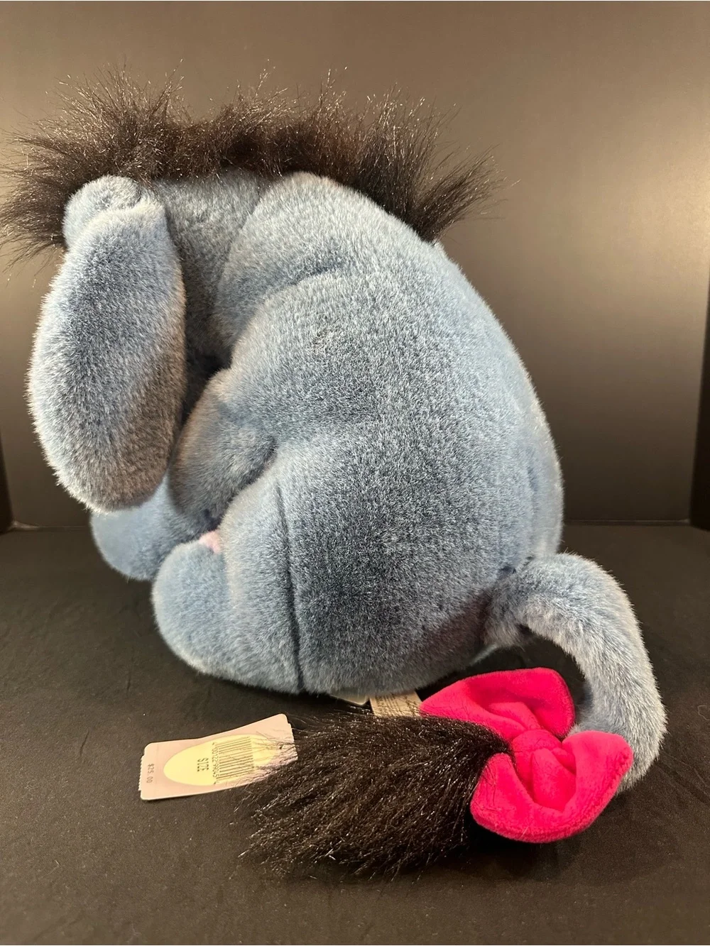 Vintage The Disney Store Eeyore Plush with Removable Tail - NWT!